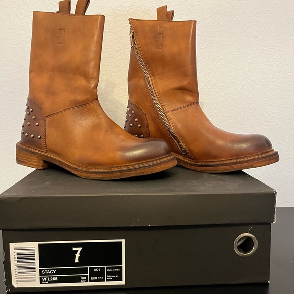 Vintage Foundry Co, Women’s Stacy Boot sz 7 in Camel - NEW - ships without box - Picture 12 of 17